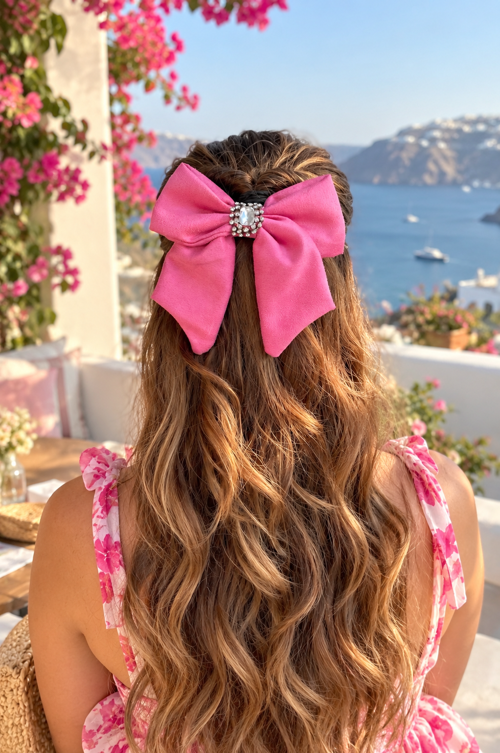 BLOSSOM PIGTAIL BOW