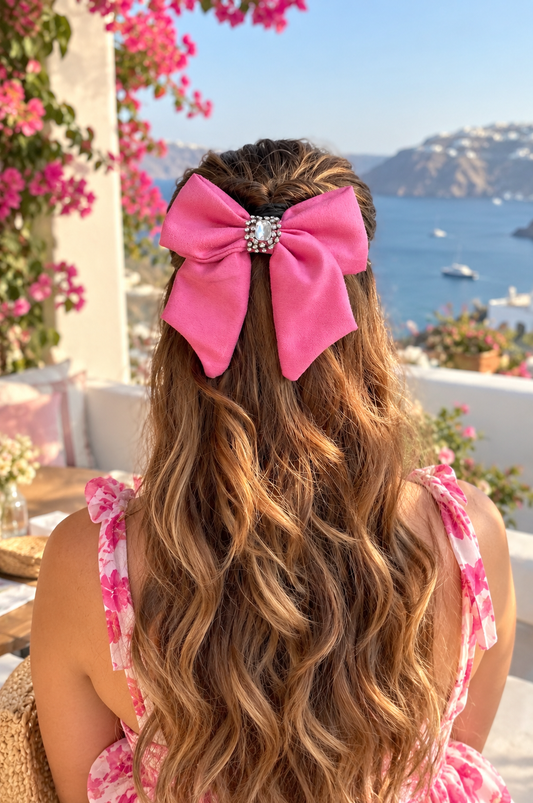BLOSSOM PIGTAIL BOW