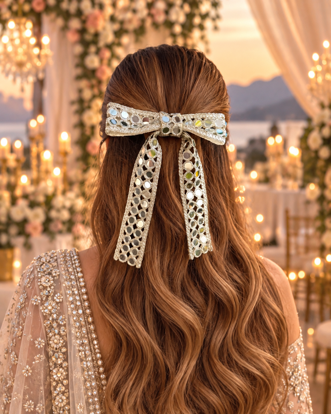 STARLIGHT CRYSTAL BEJEWELLED BOW