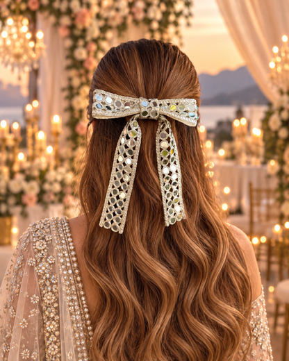 STARLIGHT CRYSTAL BEJEWELLED BOW