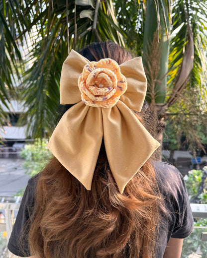 BUTTERCUP CROCHET BOW