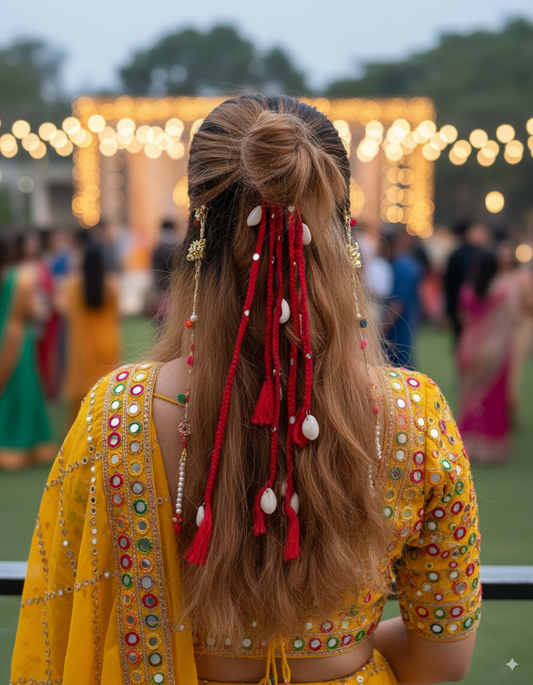 MULTICOLOUR HAIRTIE