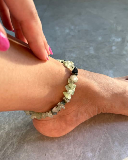 EMERALD ANKLET