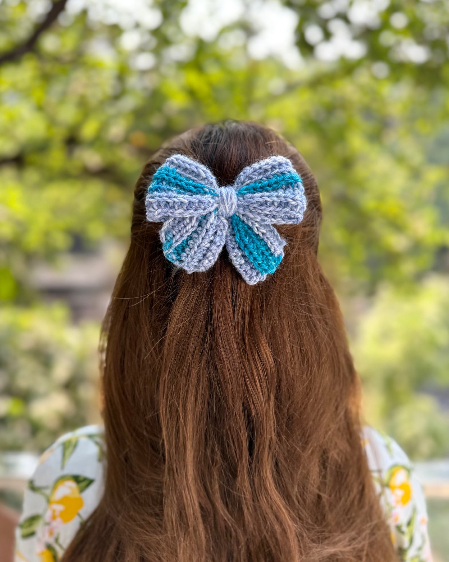 BLUEBELL CROCHET BOW
