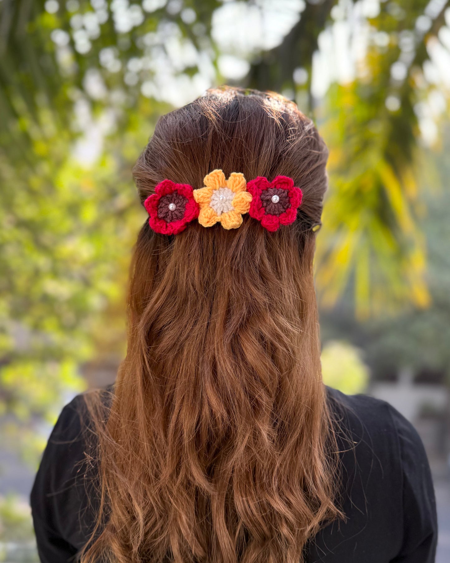 POPPY CROCHET BOW