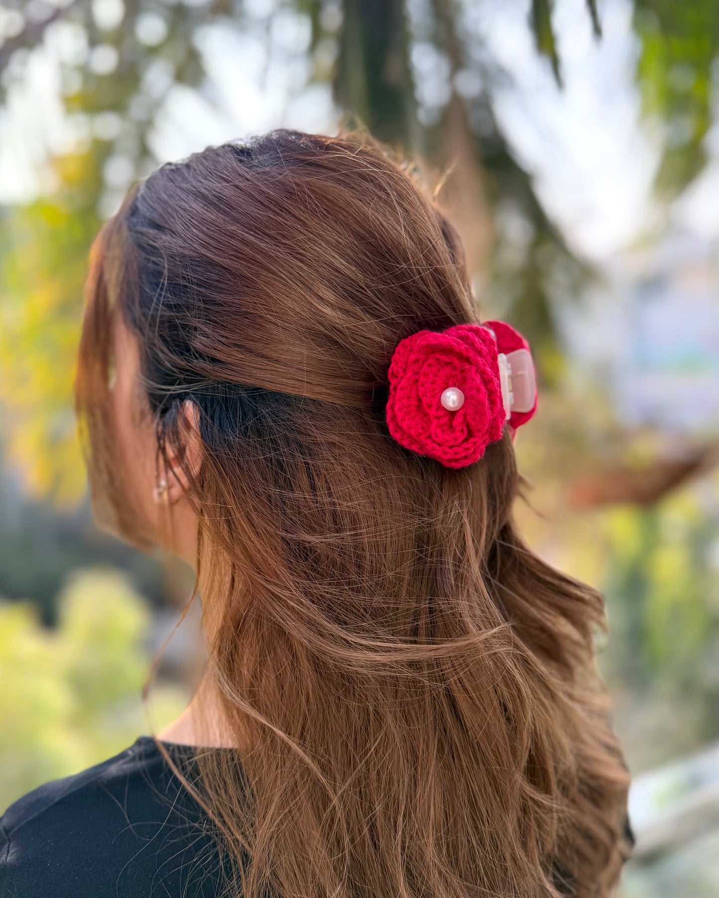 ROSE HAIR CLAW