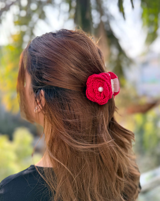 ROSE HAIR CLAW