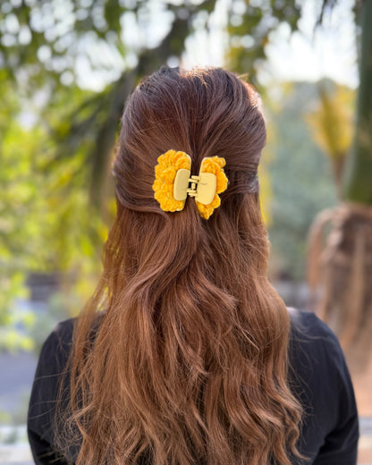 SUNFLOWER HAIR CLAW