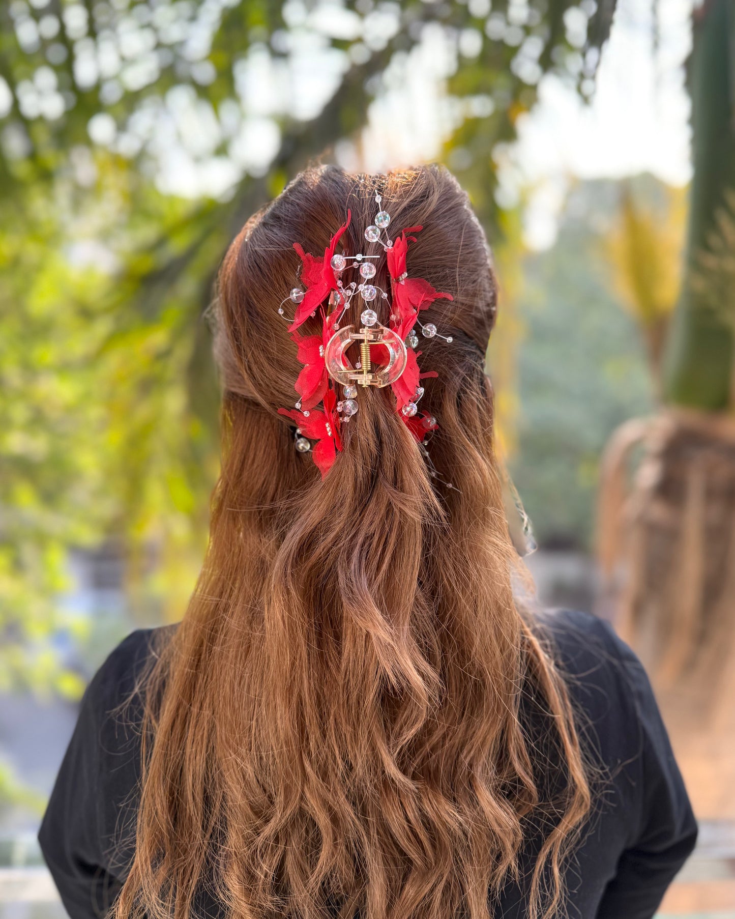 RED BEAUTY HAIR CLAW