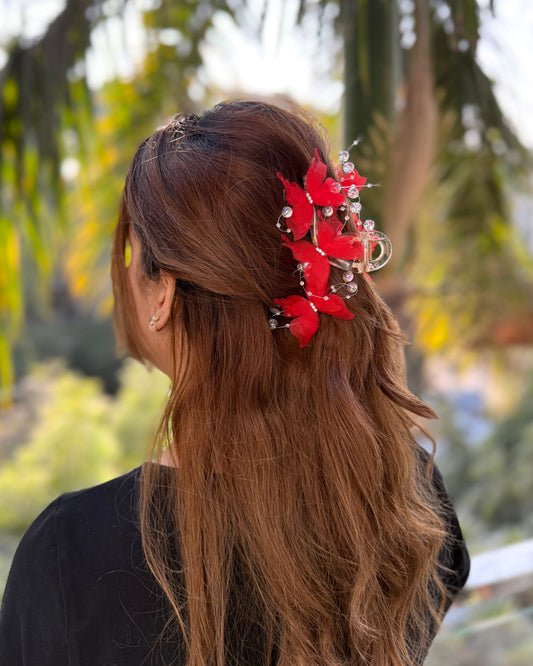 RED BEAUTY HAIR CLAW
