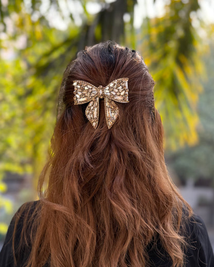 GOLDEN ARROW BEJEWELLED BOW