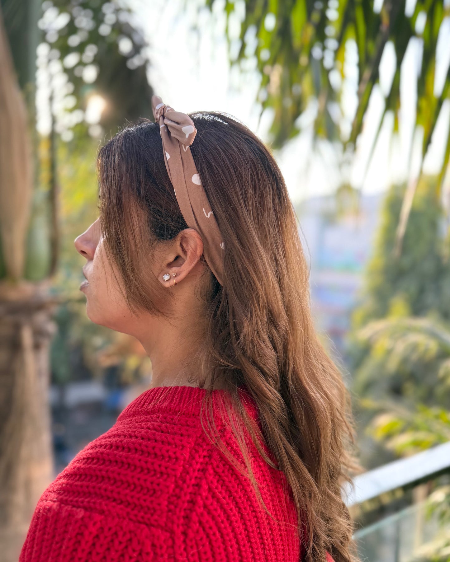 TOFFEE ROSE HEADBAND