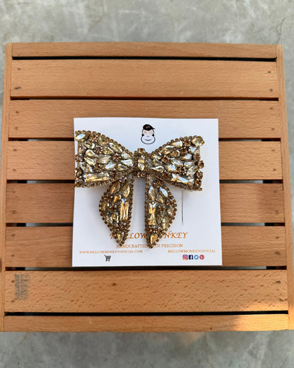 GOLDEN ARROW BEJEWELLED BOW