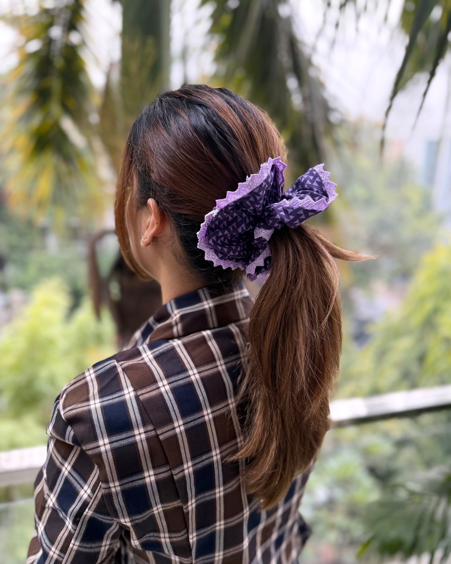 ALLIUM GIANT SCRUNCHIE