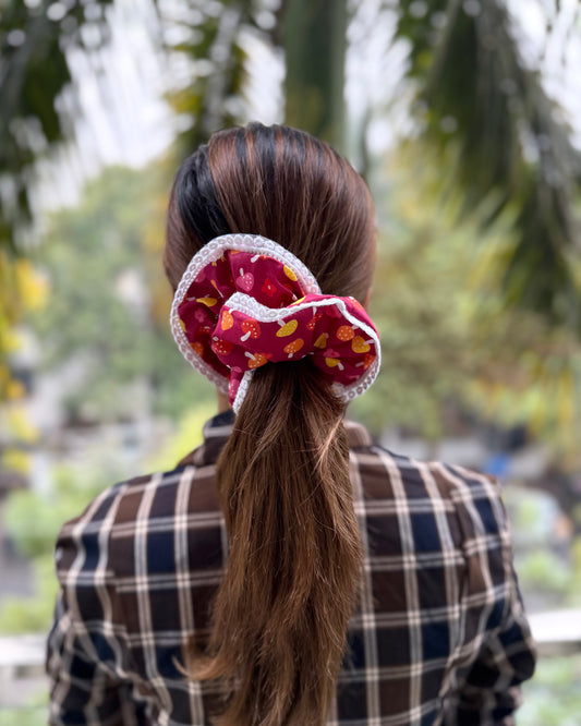 MUSHROOM GIANT SCRUNCHIE
