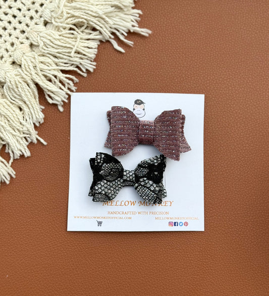 PANSY HAIR CLIPS