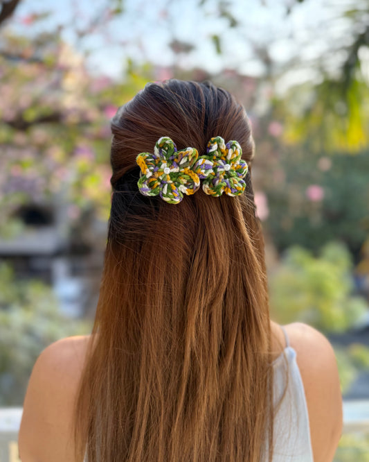 RAINFOREST CLASSIC CROCHET BOW