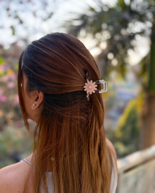 FLOWER HAIR CLAW