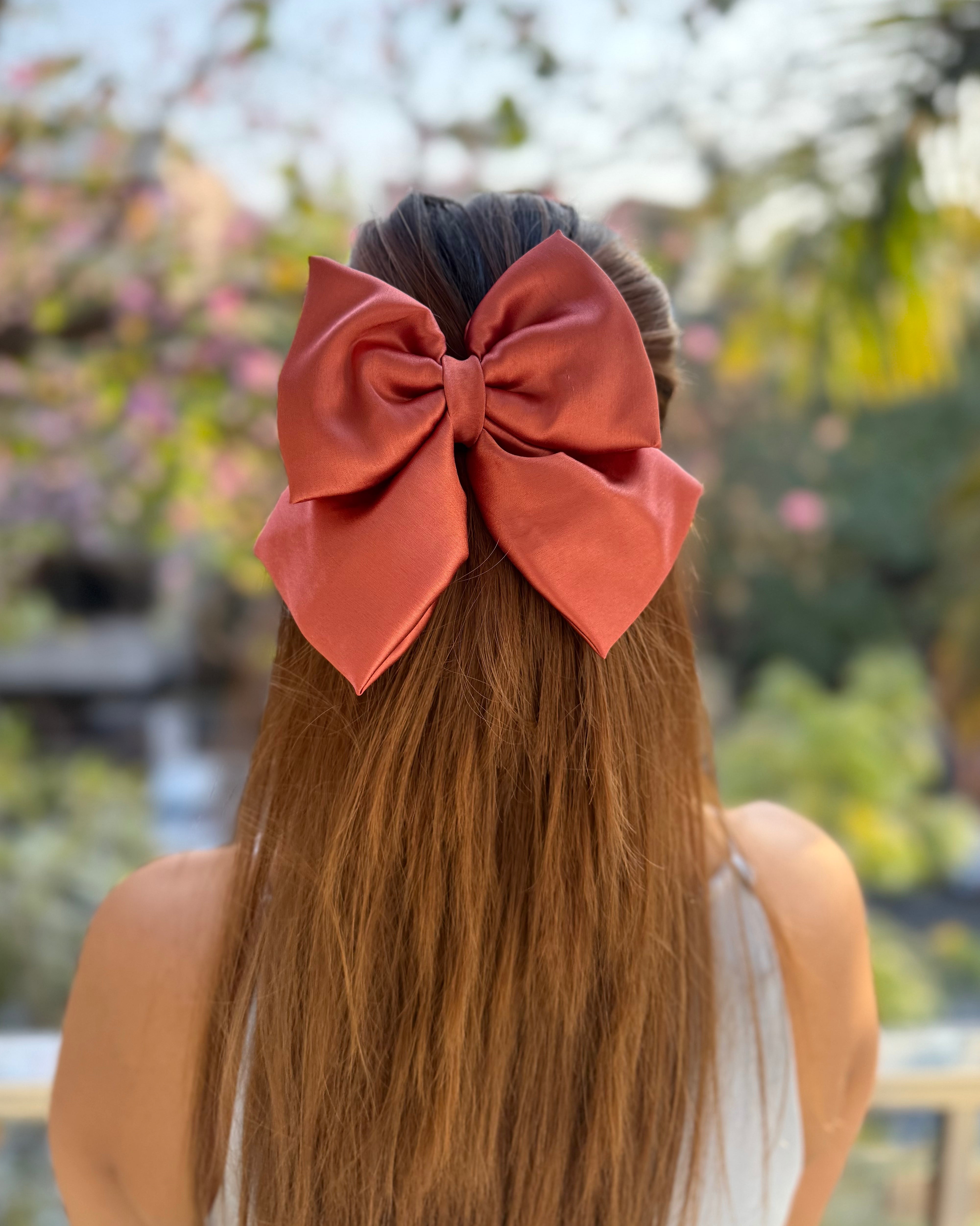 MONARCH PIGTAIL BOW – Mellow Monkey