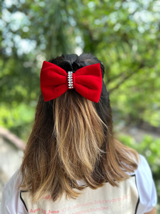 RED CLASSIC BOW