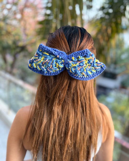 FIERY SKIPPER CROCHET BOW