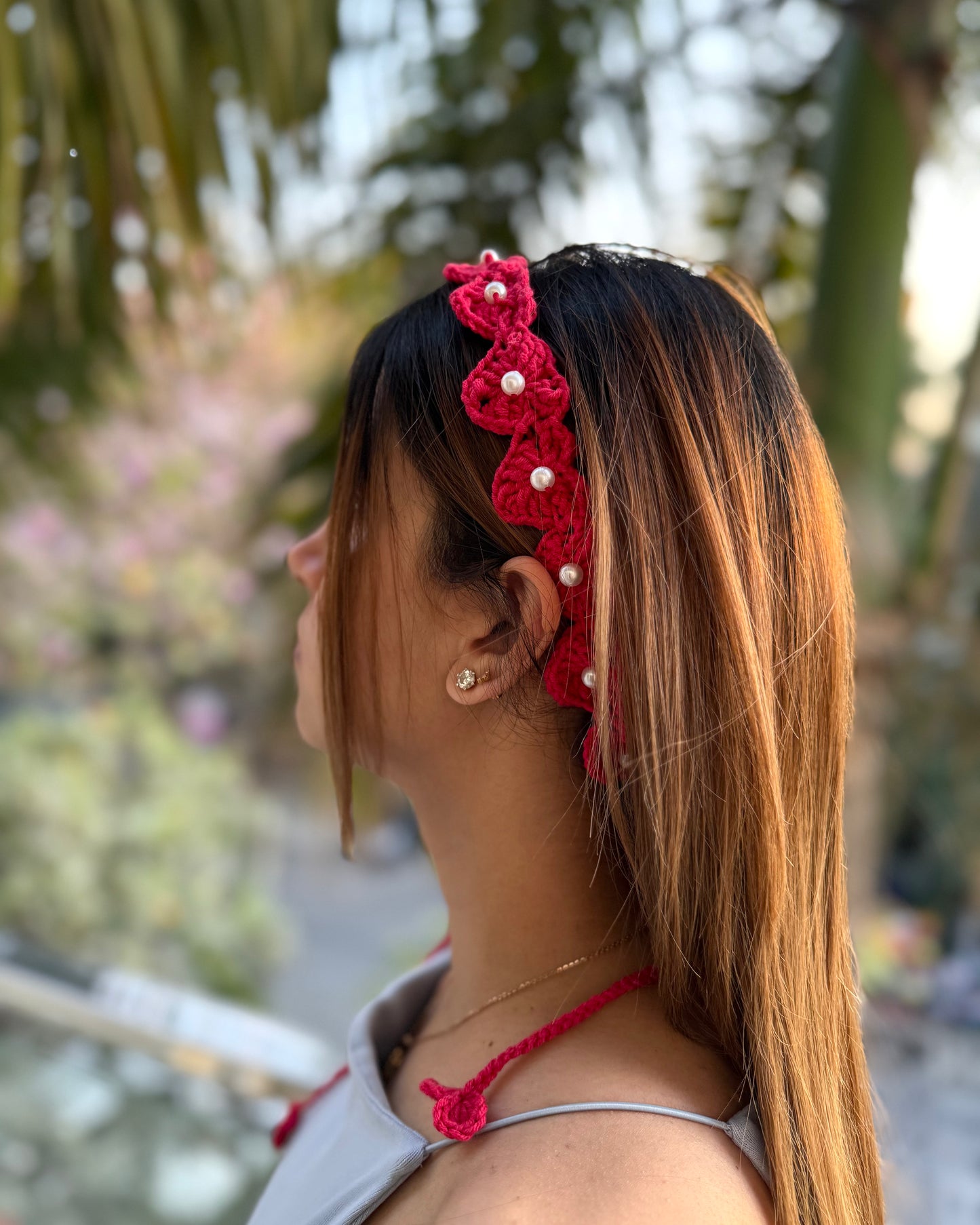 RED HEART HEADBAND