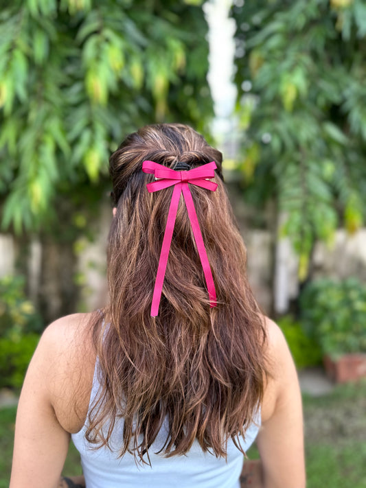 BERRIES PIGTAIL BOW