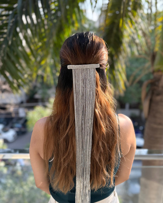 STARLIGHT RHINESTONE BEJEWELLED BOW