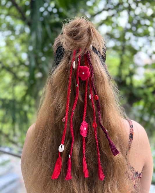MULTICOLOUR HAIRTIE