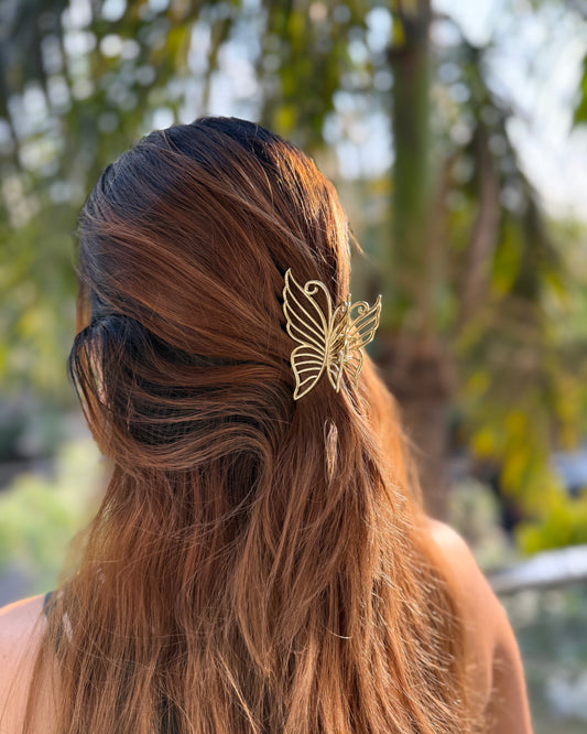 GOLDEN AURA HAIR CLAW