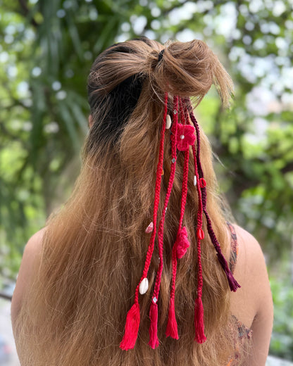 MULTICOLOUR HAIRTIE
