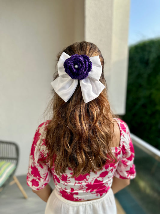 CROCUS PIGTAIL BOW