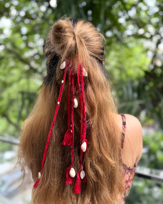 RED BEAUTY HAIRTIE