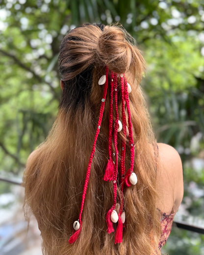 RED BEAUTY HAIRTIE