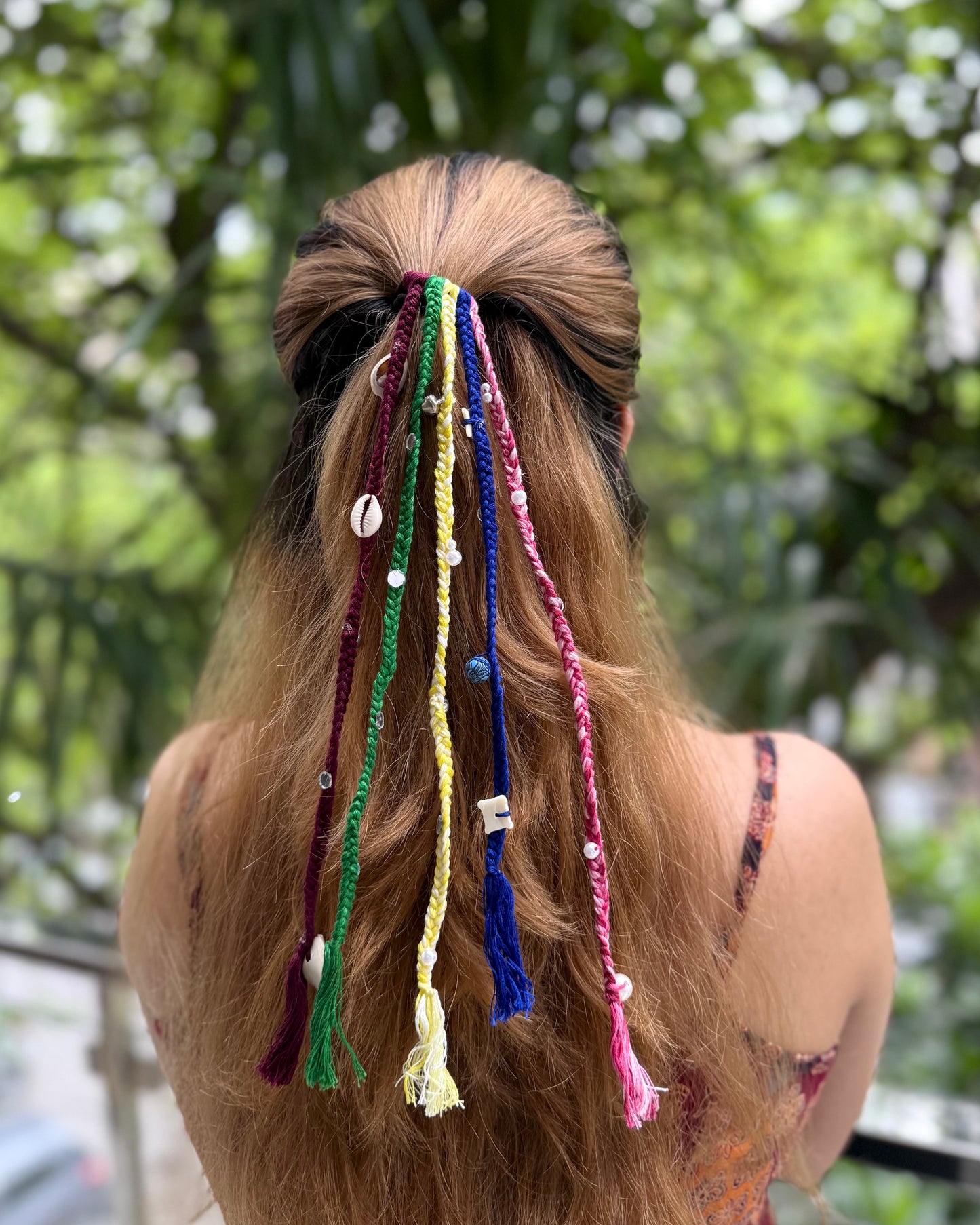 COLOURFUL HAIRTIE