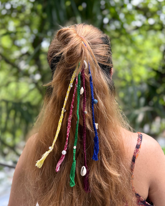 COLOURFUL HAIRTIE