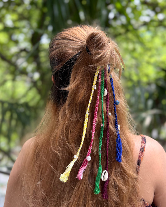 COLOURFUL HAIRTIE