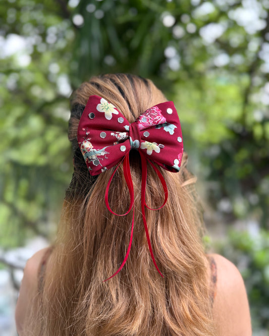 FLORAL CLASSIC BOW