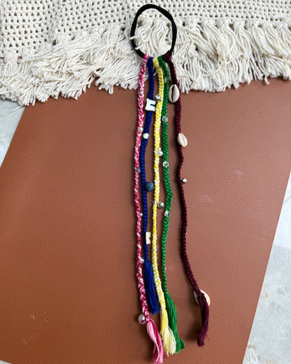 COLOURFUL HAIRTIE