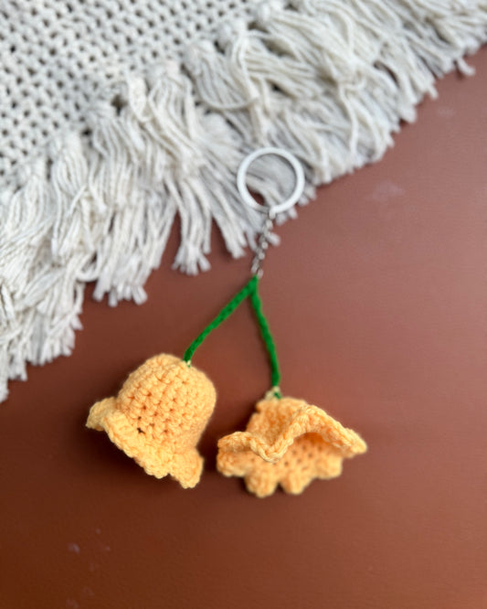 YELLOW BELL KEYCHAIN