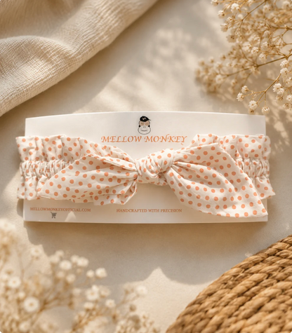 VANILLA DOTS HEADBAND
