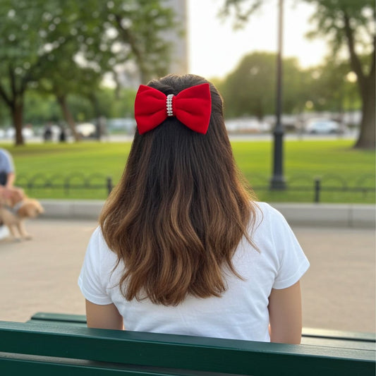 RED CLASSIC BOW