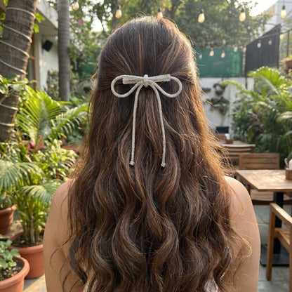 MOONLIGHT BEJEWELLED BOW