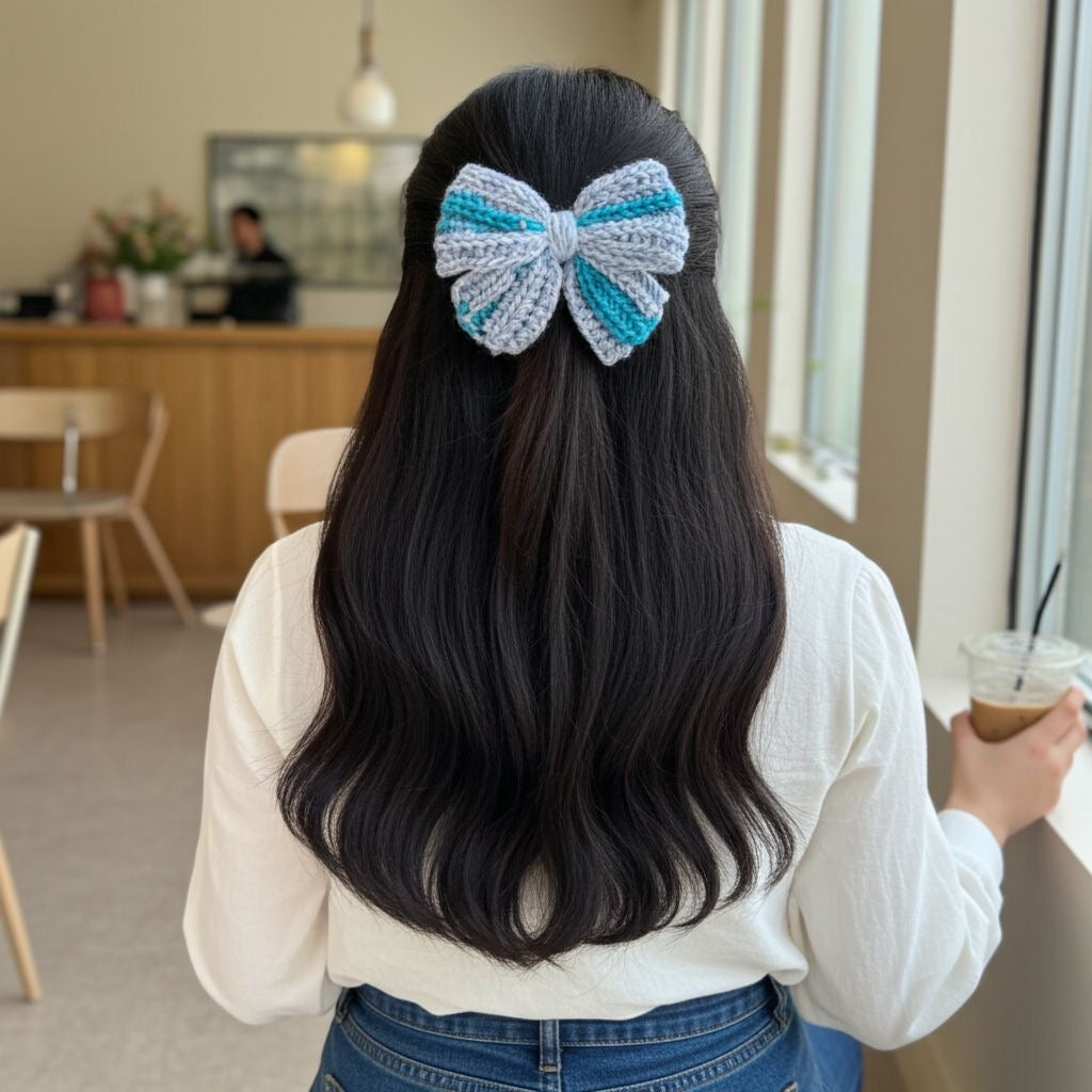 BLUEBELL CROCHET BOW