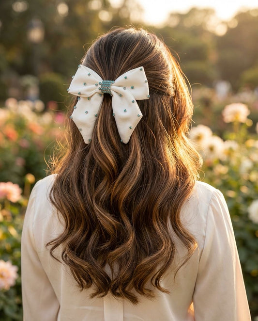 JASMINE BEJEWELLED BOW