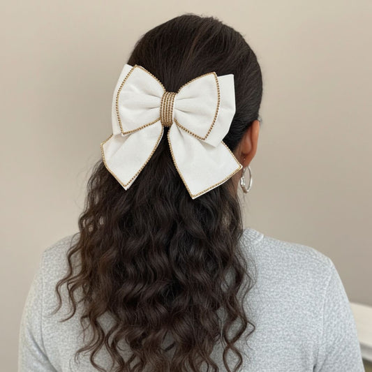 GALAXY PIGTAIL BOW