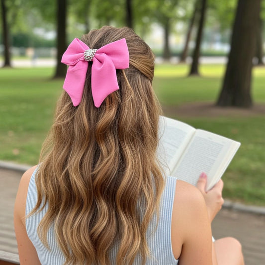 BLOSSOM PIGTAIL BOW